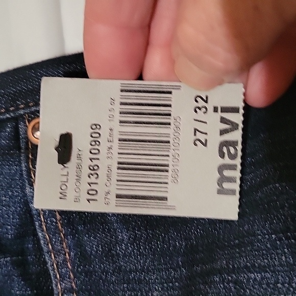 MAVI NEW Dark‎ Wash Bootcut Denim Jeans 27 Contemporary Designer Luxury momcore - Picture 5 of 9